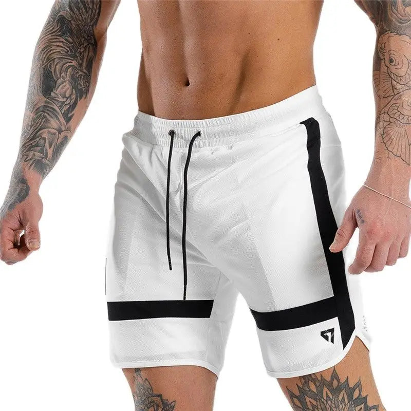 Men's Black Training and Running Shorts