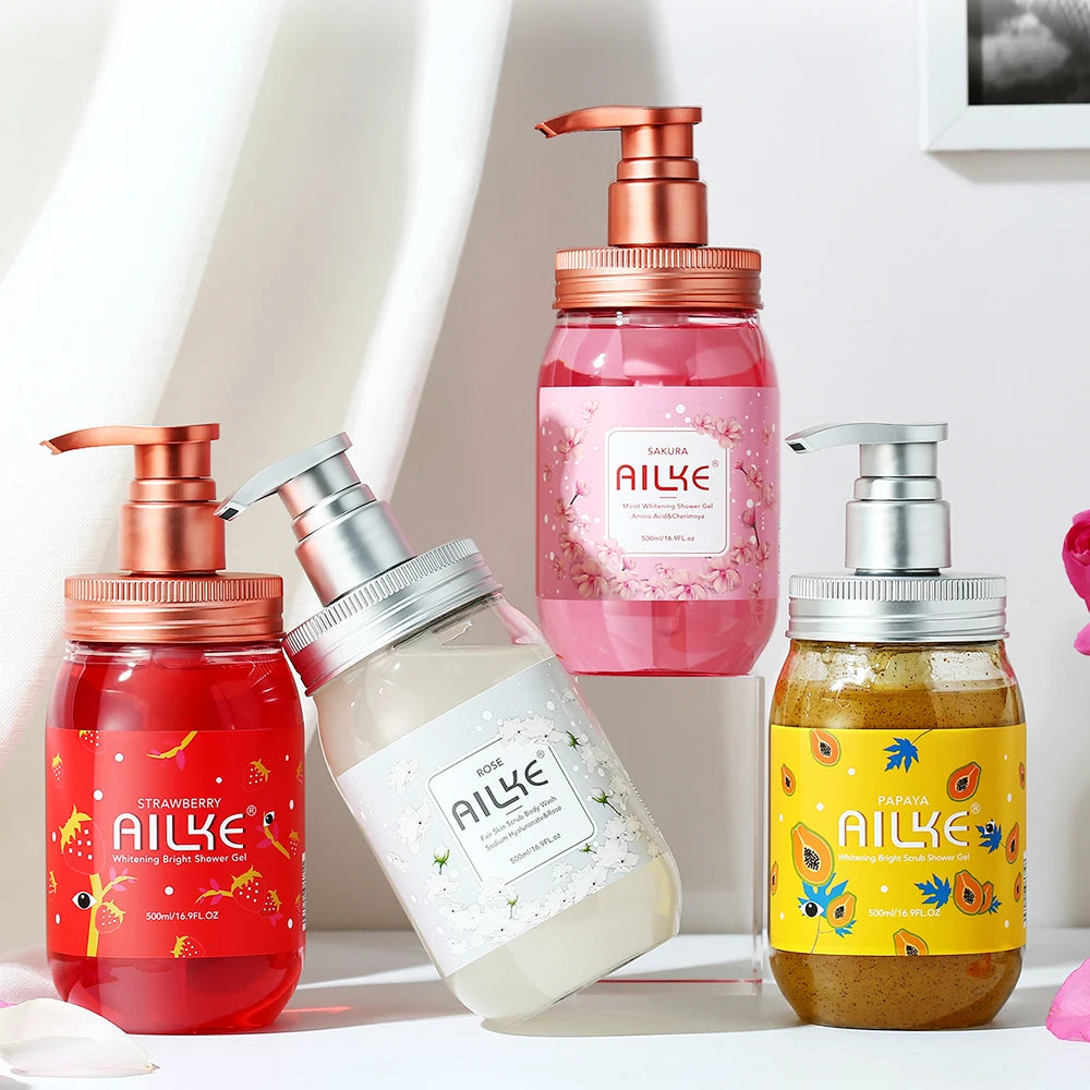 Exfoliating Shampoo Shower Gel