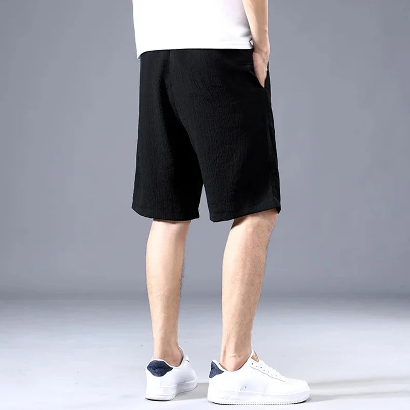 Men's Ice Silk Loose Sports Shorts