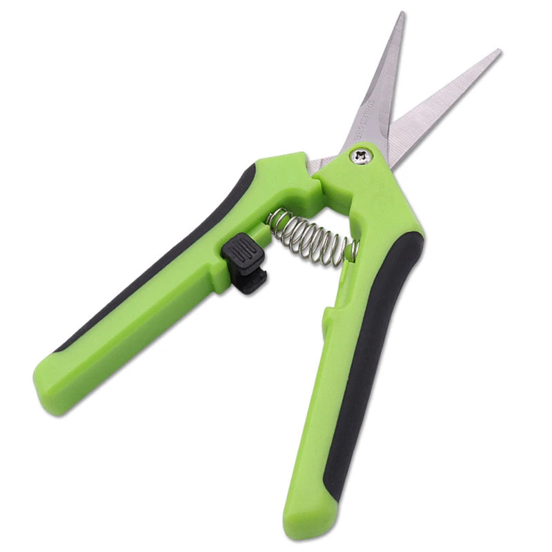 Garden Pruning Shears Stainless Steel Plants Fruit Grape Picking Scissors