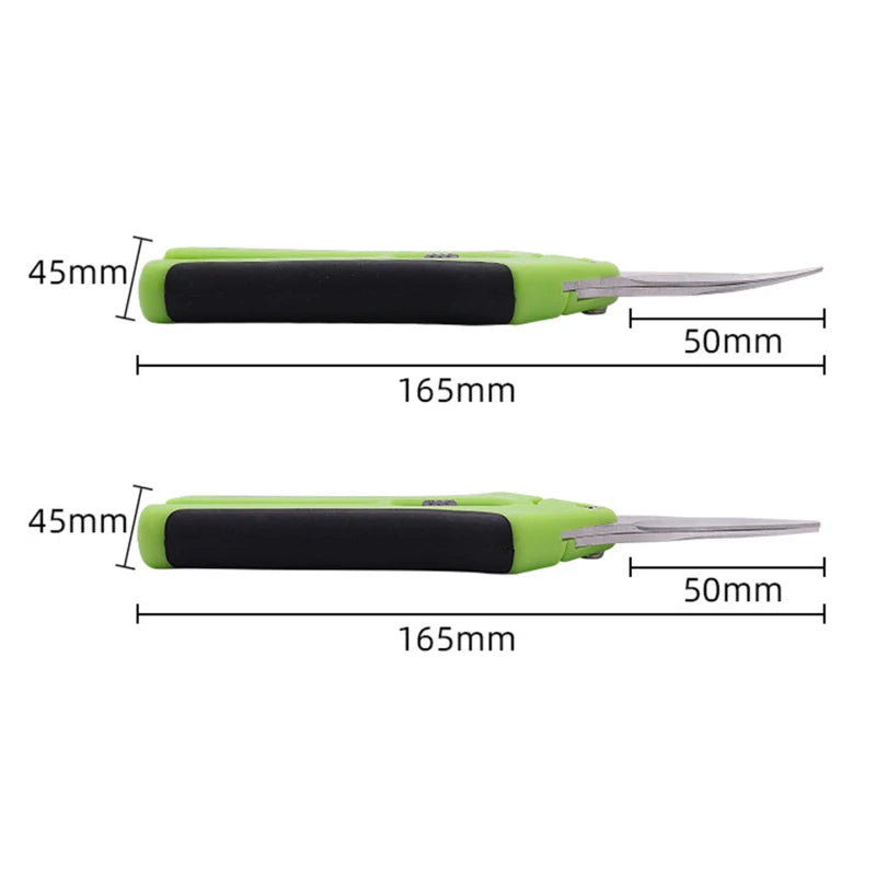 Garden Pruning Shears Stainless Steel Plants Fruit Grape Picking Scissors