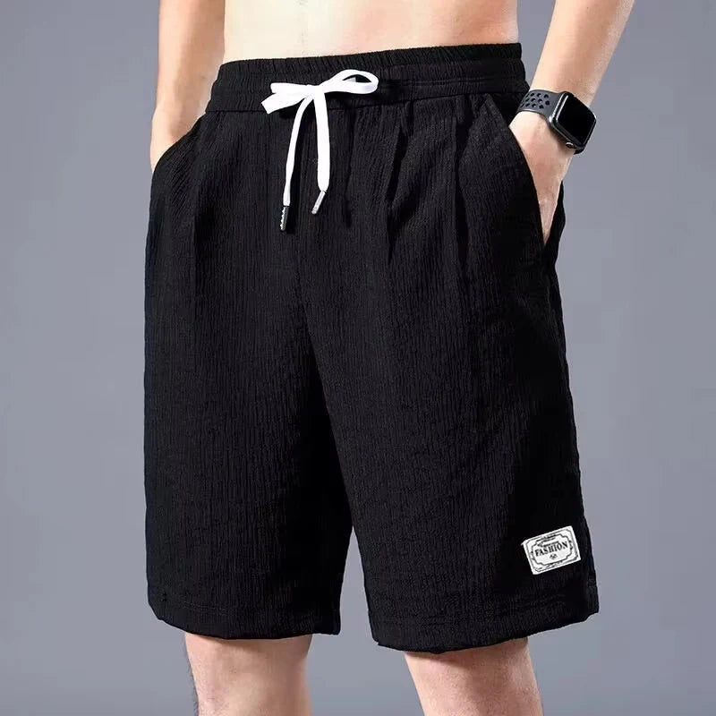 Men's Ice Silk Loose Sports Shorts