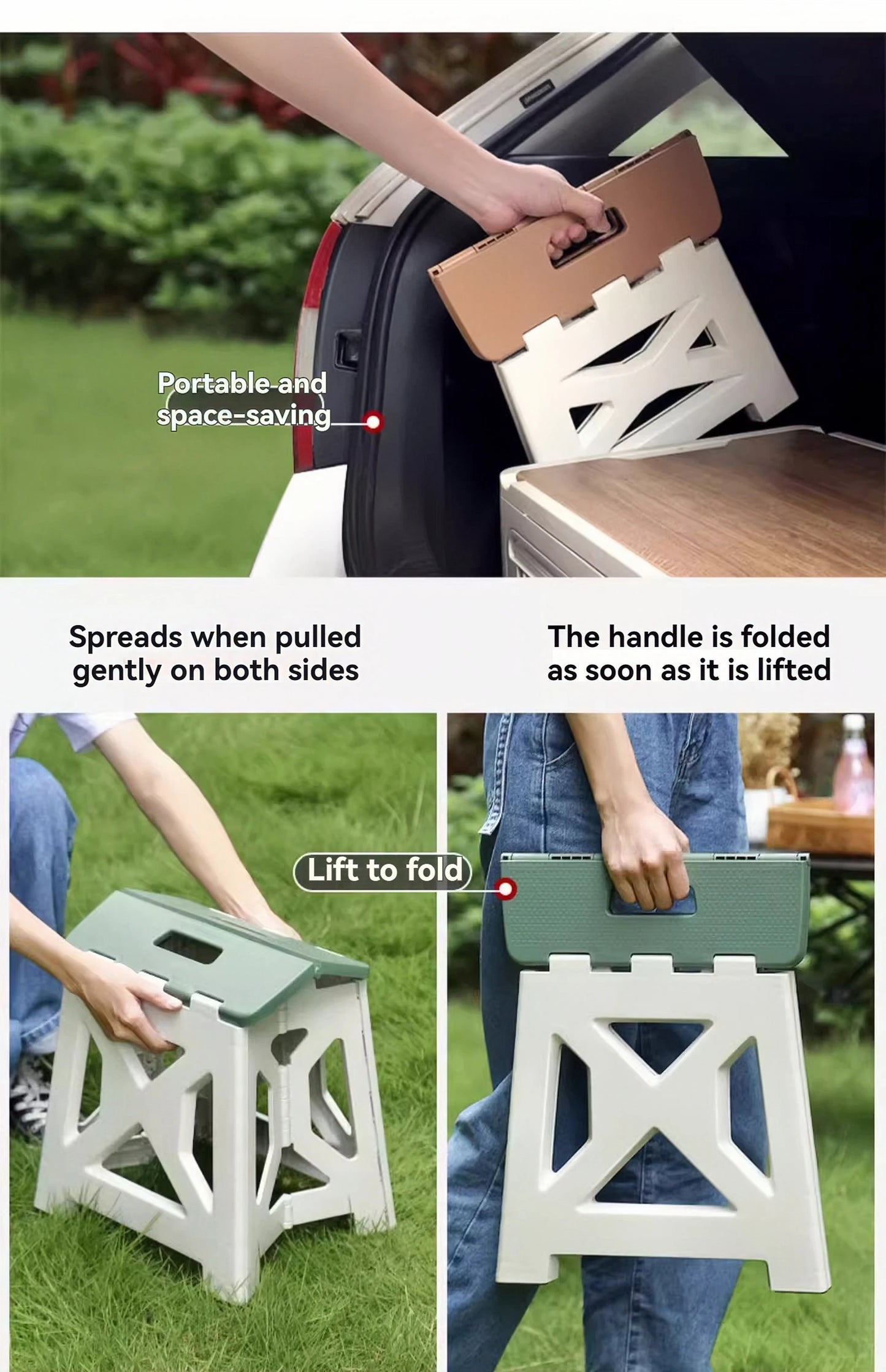 Portable Folding Stool Lightweight Fishing Stool