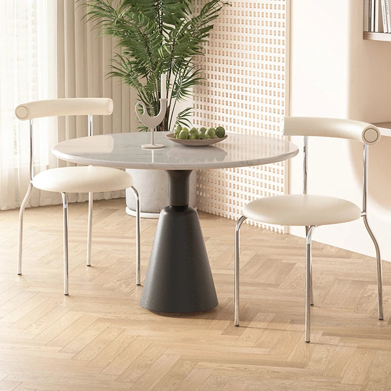 Cream Style Light Luxury Dining Chair