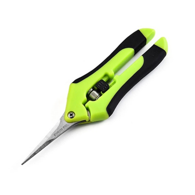 Garden Pruning Shears Stainless Steel Plants Fruit Grape Picking Scissors