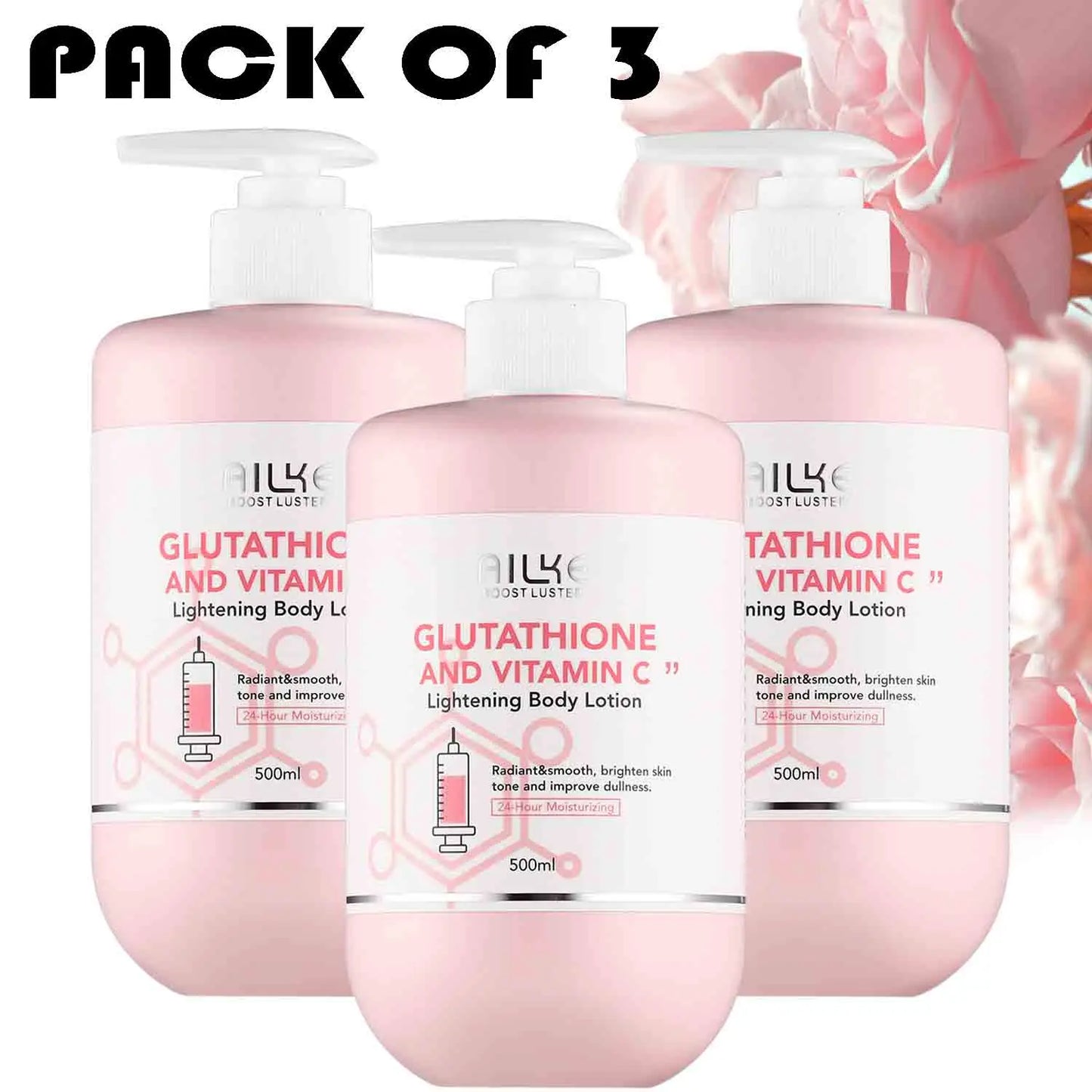 Glutathione & Vitamin C Skin Care Set, Moisturizing Tone