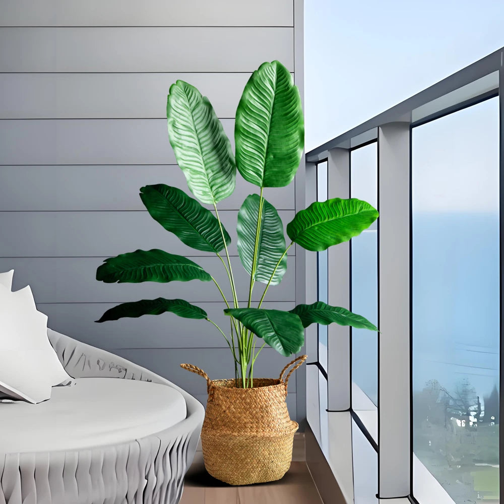 85-115cm Large Artificial Plants Bird of Paradise Tree Plant