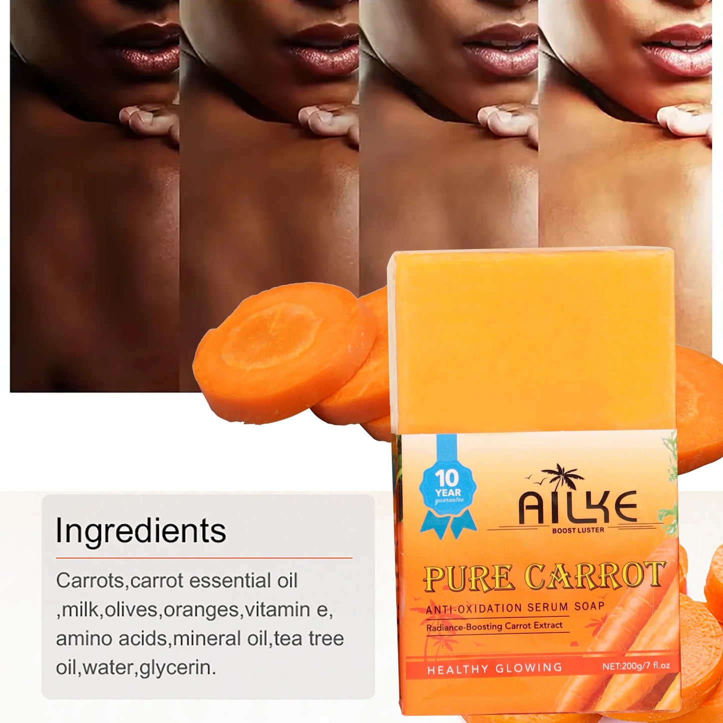 Whitening, Anti Blemish, Anti-Oxidation Natural Soap