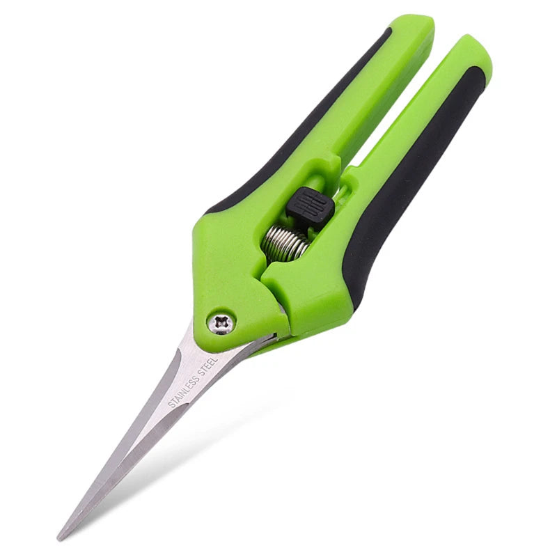Garden Pruning Shears Stainless Steel Plants Fruit Grape Picking Scissors