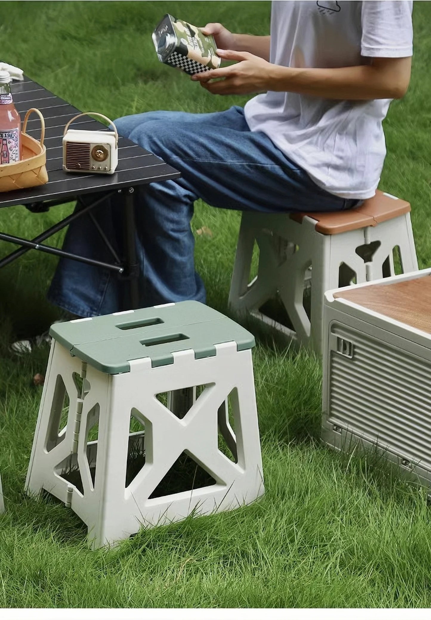 Portable Folding Stool Lightweight Fishing Stool