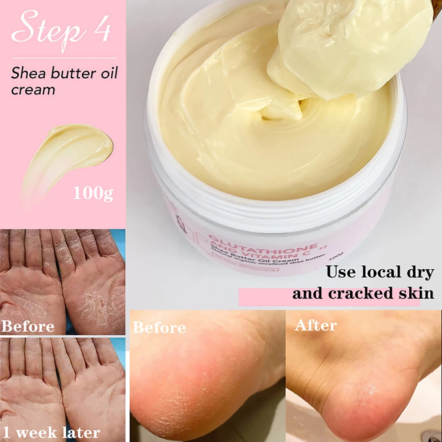 Glutathione & Vitamin C Skin Care Set, Moisturizing Tone