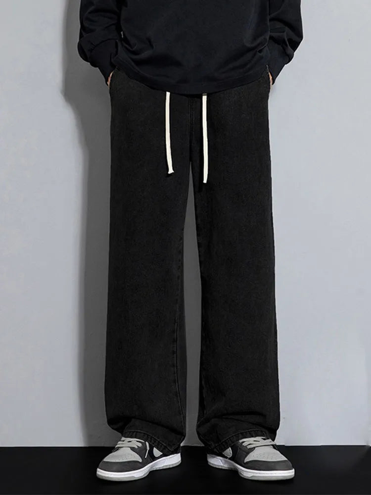 Loose Straight Wide Leg Streetwear Jeans