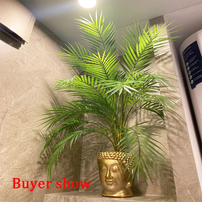 125cm Large Artificial Palm Tree Tropical Plants