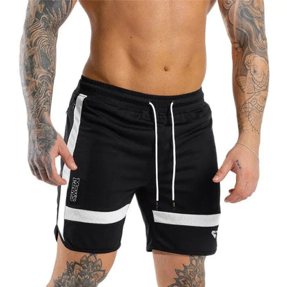 Men's Black Training and Running Shorts