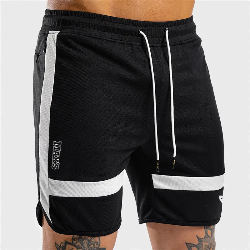Men's Black Training and Running Shorts