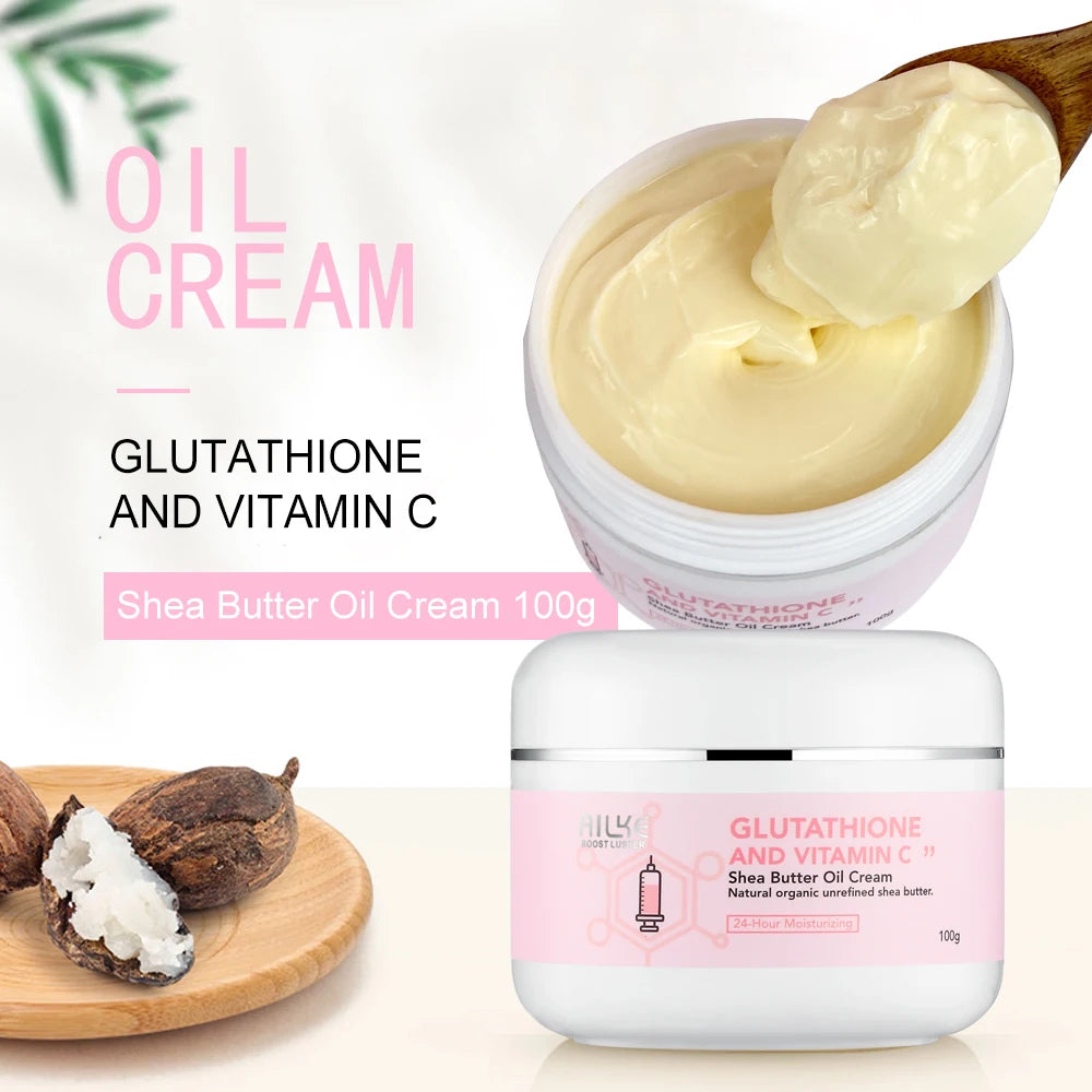 Vitamin C, Glutathione, Deep Moisturizing, Brightening Skin Care Set
