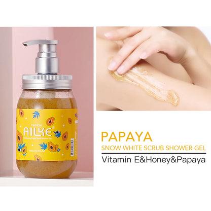Whitening Brightening Exfoliating Shower Gel