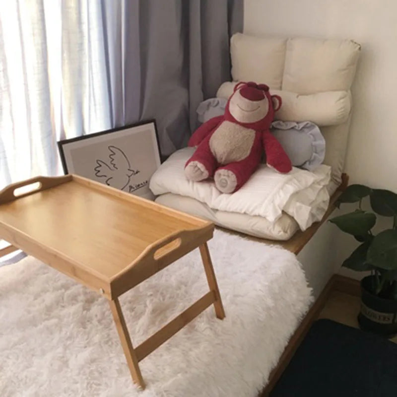 Computer Desk Window Tatami Table Foldable Laptop Stand