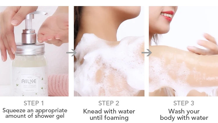 Whitening Roses Body Wash Perfume Gel