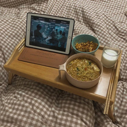 Computer Desk Window Tatami Table Foldable Laptop Stand
