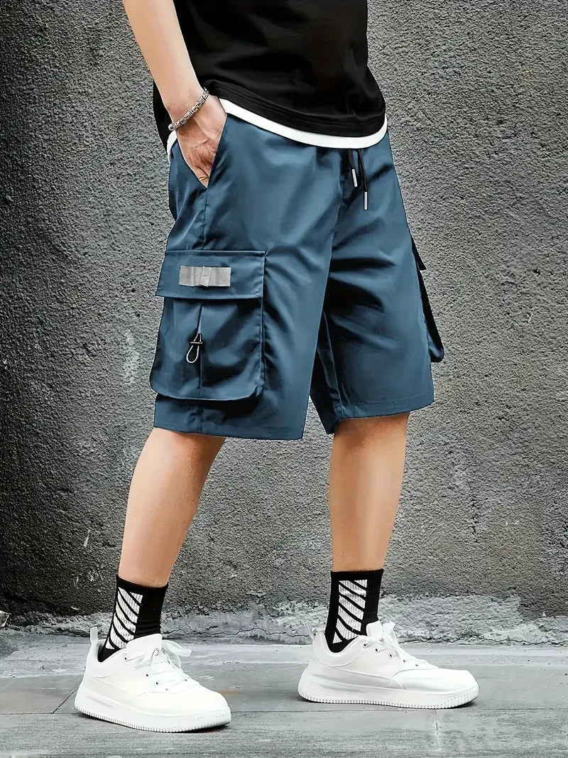 Men's Cargo Shorts with Large Pockets