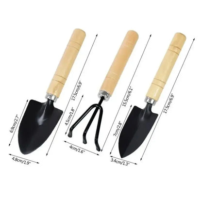 3Pcs/Set Mini Garden Tool Set For Garden Plants