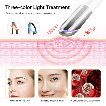 Anti Dark Circle Blue Light  Anti Wrinkle Eye Massage Pen