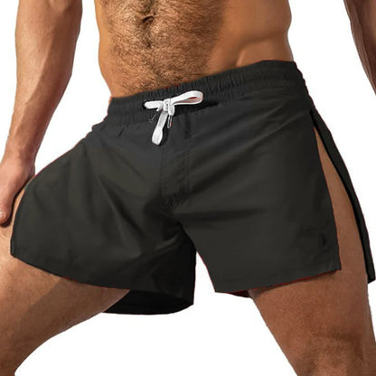 Men's Quick Dry Sports Shorts with Zipper