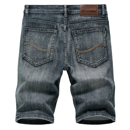Men's Slim Fit Denim Shorts