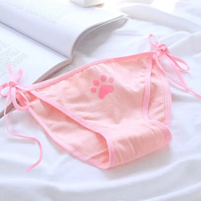 Cotton Lace Claw Design Women's Panties