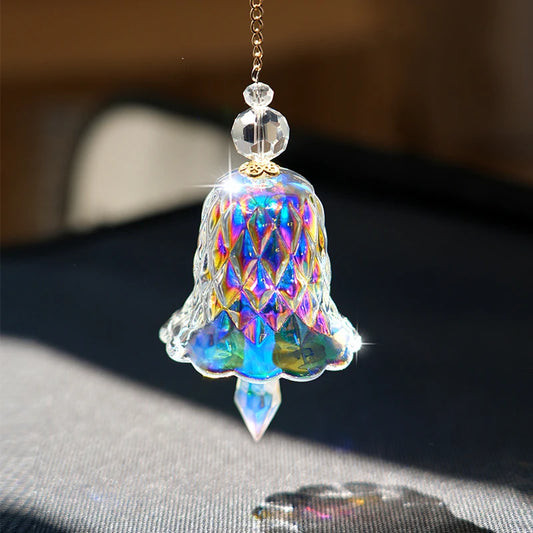 Rainbow Crystal Wind Chime Window Hanging Bell