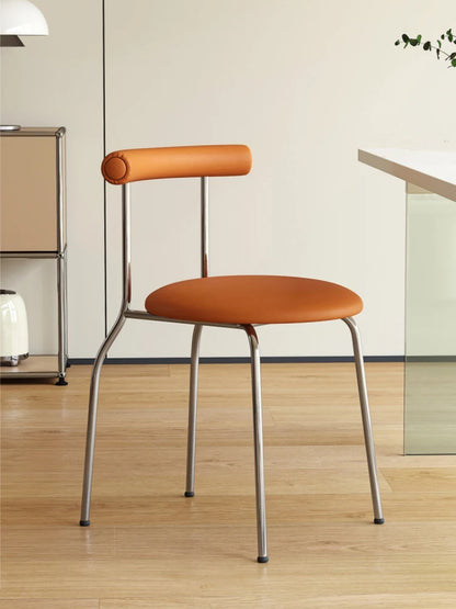 Cream Style Light Luxury Dining Chair
