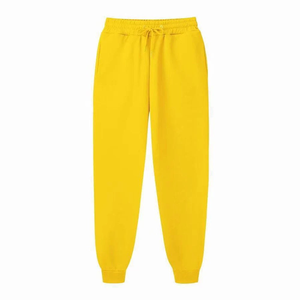 Fleece Drawstring Casual Sweatpants