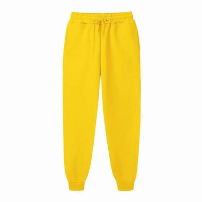 Fleece Drawstring Casual Sweatpants