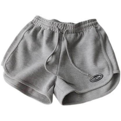 Casual Drawstring High Waist Sports Shorts