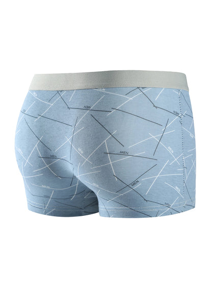 4Pcs Soft Fashionable Boxer Briefs for Men