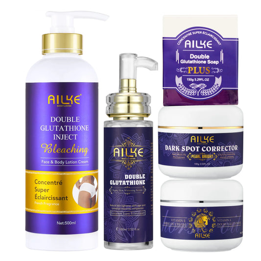 Double Glutathione Whitening Range, Gentle Bleaching, Uneven Skin Tone