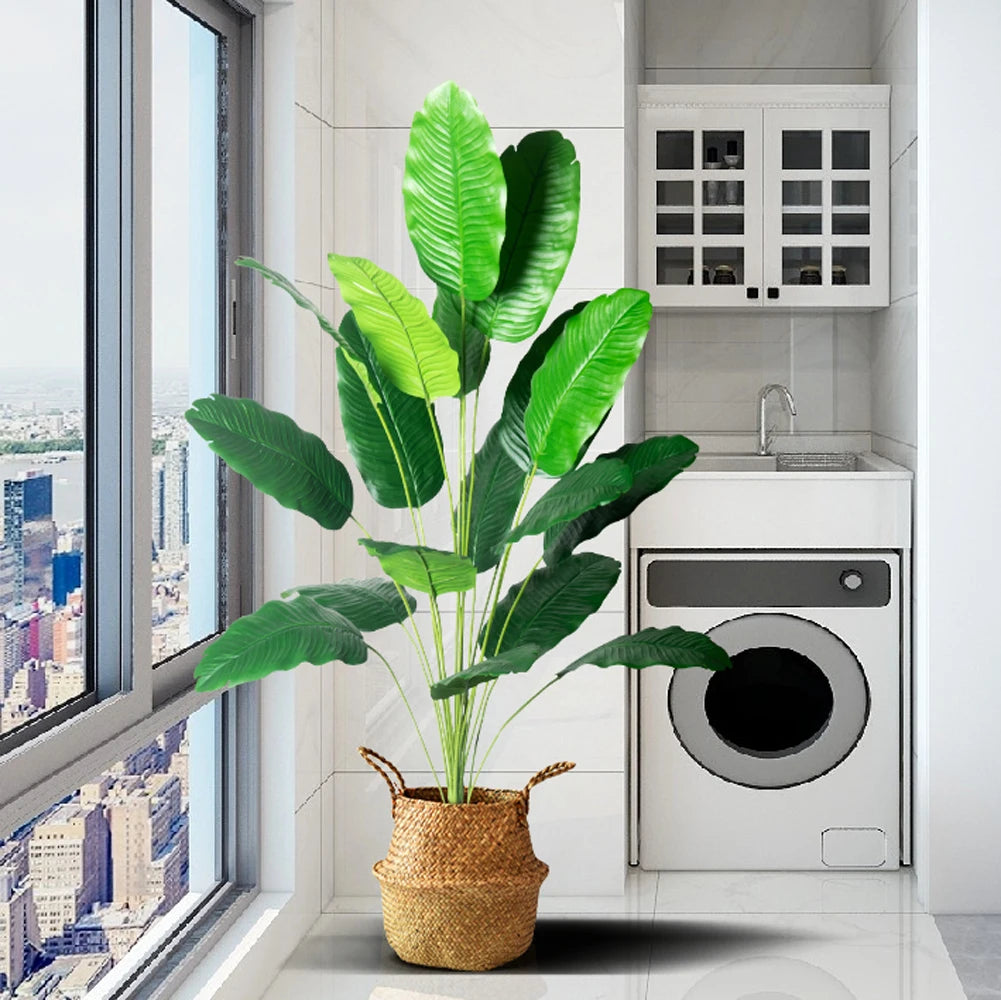 85-115cm Large Artificial Plants Bird of Paradise Tree Plant
