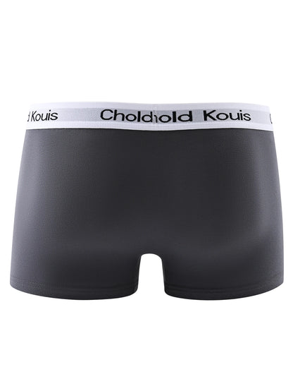 4Pcs Soft Breathable Boxer Underwear for Men