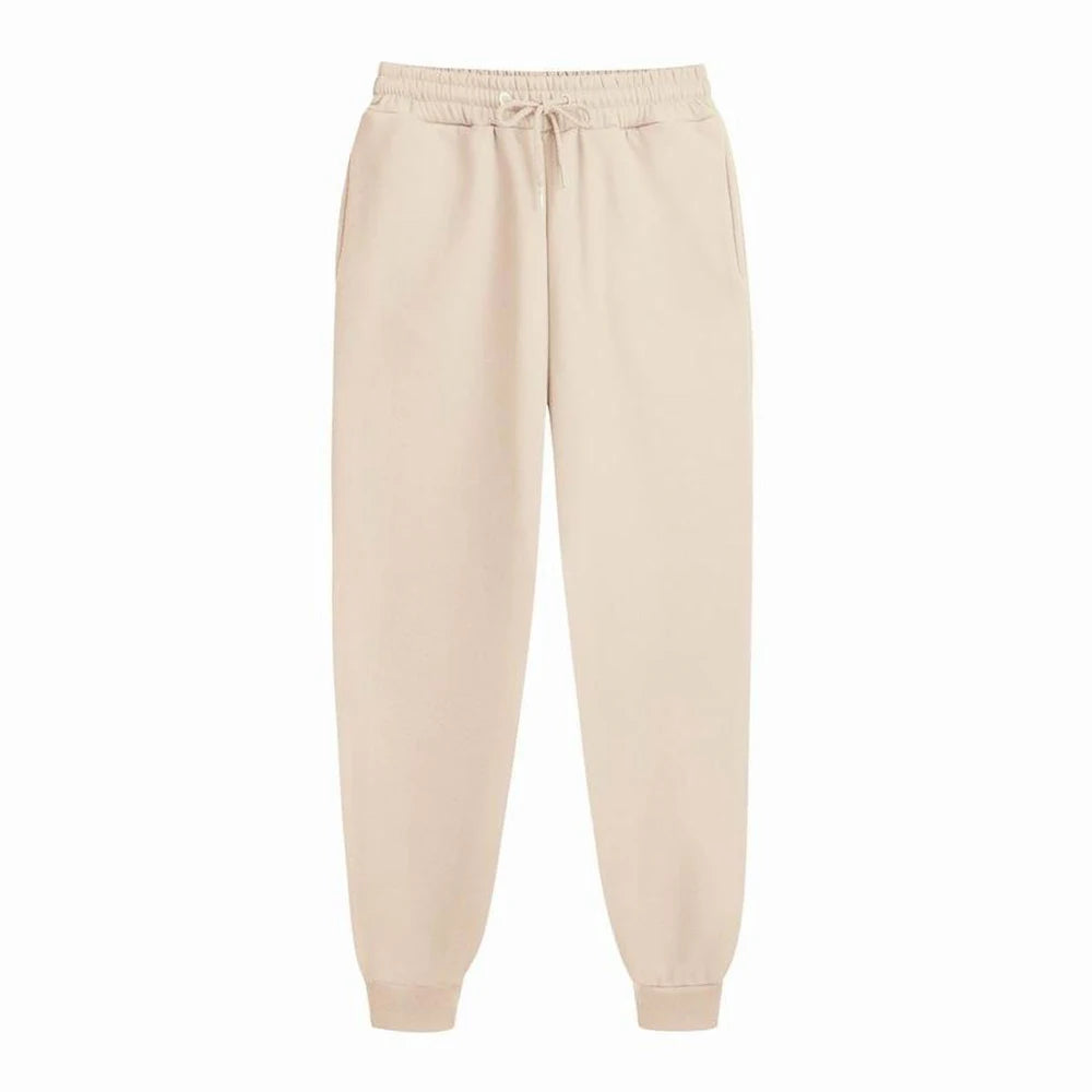 Fleece Drawstring Casual Sweatpants