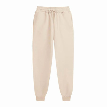 Fleece Drawstring Casual Sweatpants