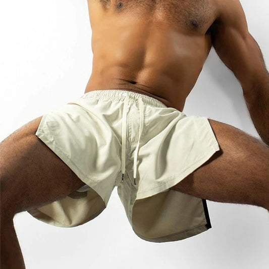 Men's Quick Dry Sports Shorts with Zipper