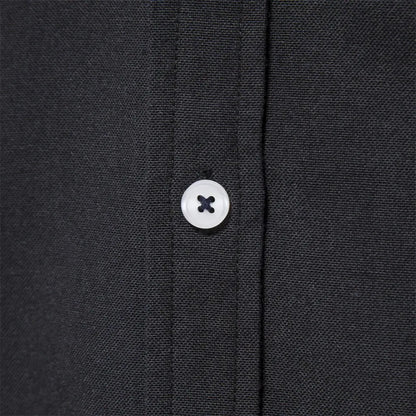 Spring Cotton Blend Oxford Button-Down Shirt