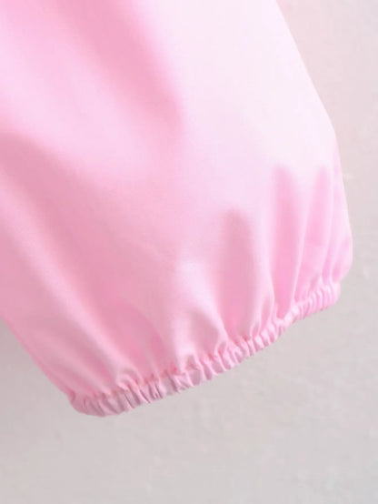 Vintage Women Puff Sleeve Loose Shirts