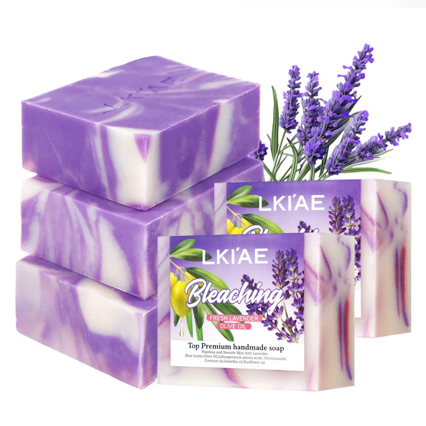 Face Whitening Handmade Lavender Soap