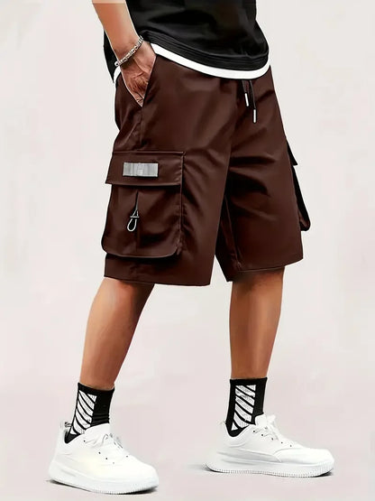 Men's Cargo Shorts with Large Pockets