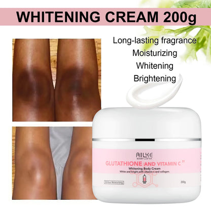 Vitamin C, Glutathione, Deep Moisturizing, Brightening Skin Care Set