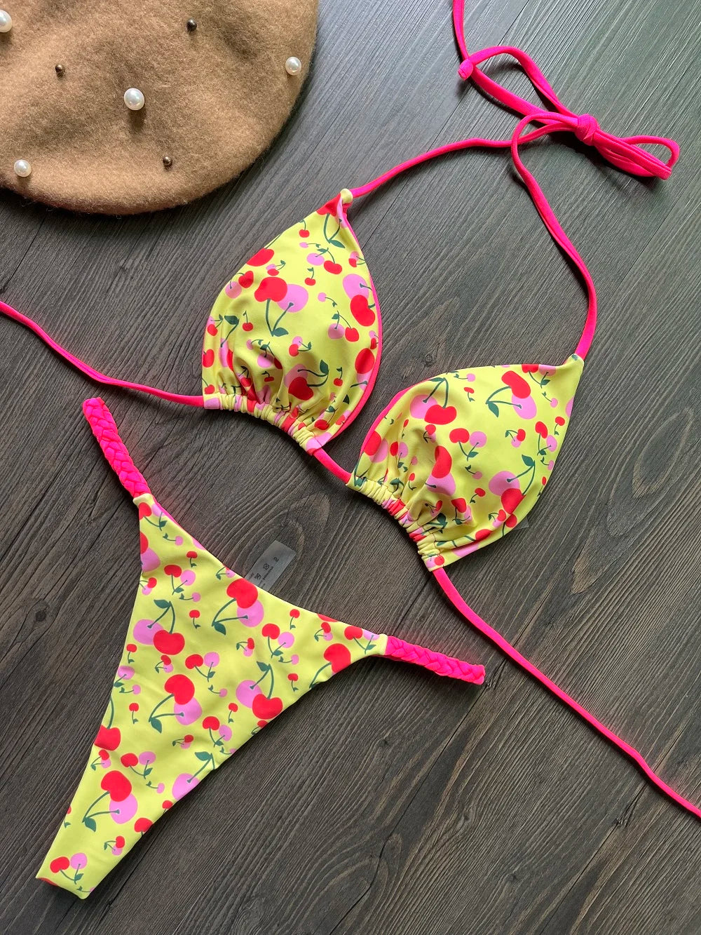 Bikini High Waist Swimsuit – Sexy Zebra Print Brazilian Bikini Set