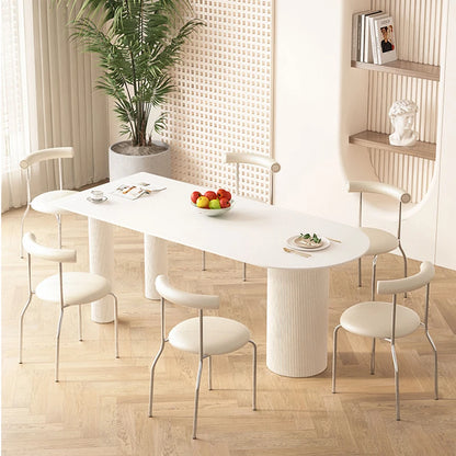 Cream Style Light Luxury Dining Chair