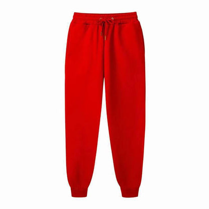Fleece Drawstring Casual Sweatpants